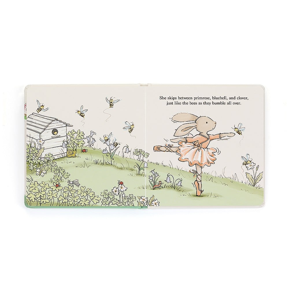 Jellycat "Lottie the Ballet Bunny” Book