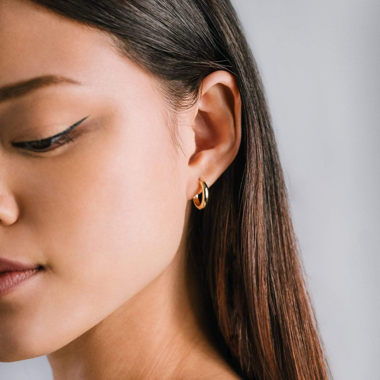 Lover’s Tempo “Bea” 15mm Hoop Earrings-Gold