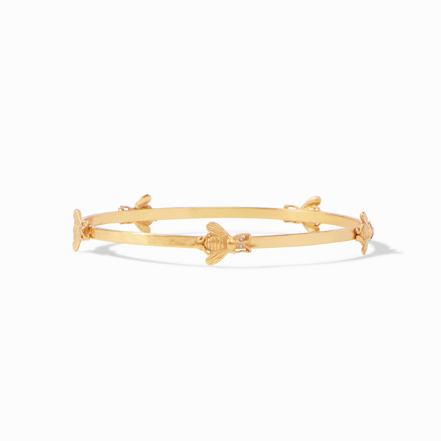 Julie Vos “Bee” Bangle-Cubic Zirconia- Medium