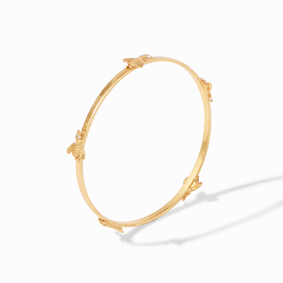 Julie Vos “Bee” Bangle-Cubic Zirconia- Medium