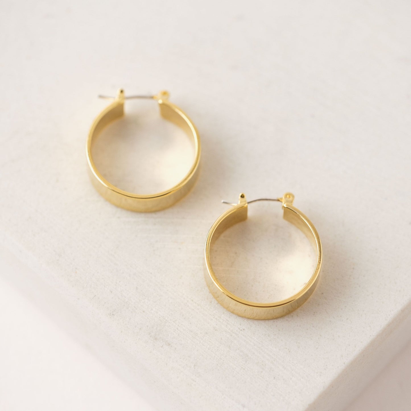 Lovers Tempo “Chloe” Hoop Earrings-Gold