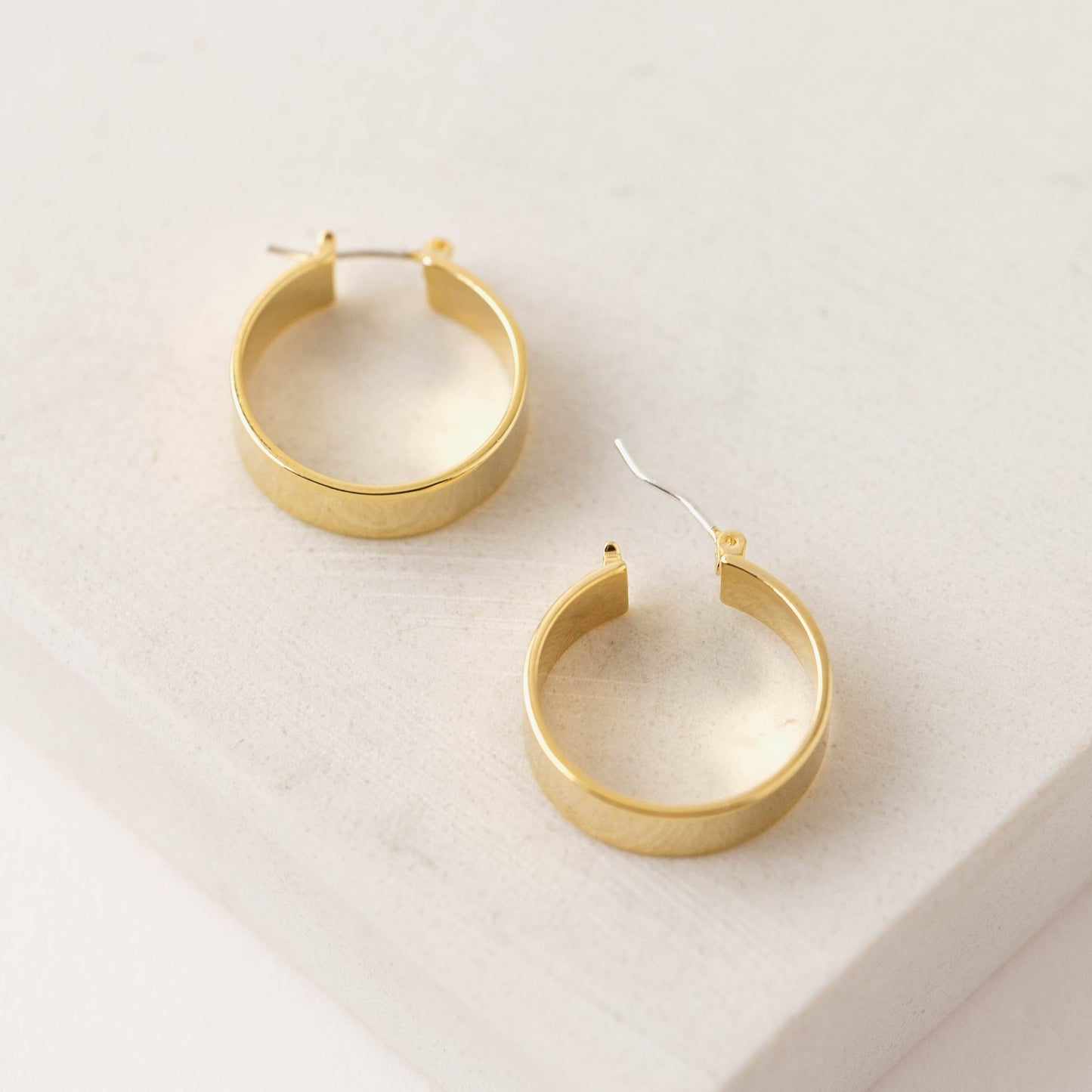 Lovers Tempo “Chloe” Hoop Earrings-Gold