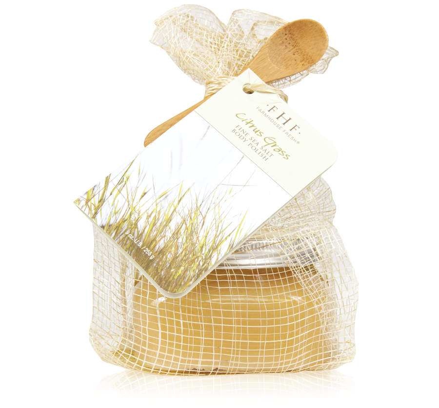 Farmhouse Fresh Citrus Grass Sea Salt Scrub