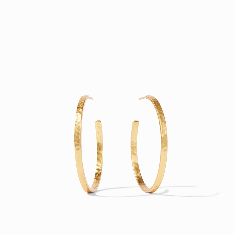 Julie Vos “Crescent” Hoop- Medium