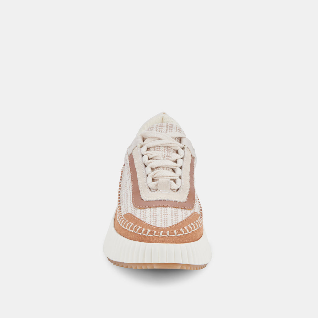 Dolce Vita "Dolen" Sneaker-Brown Multi Woven