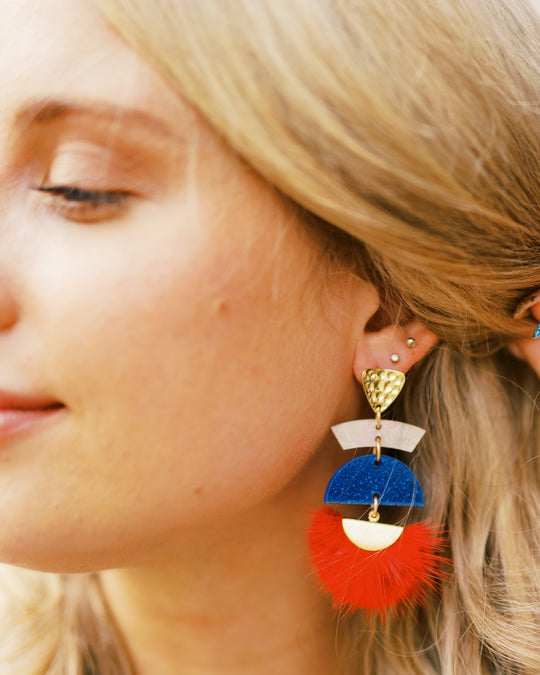 Techie Tassel Earrings