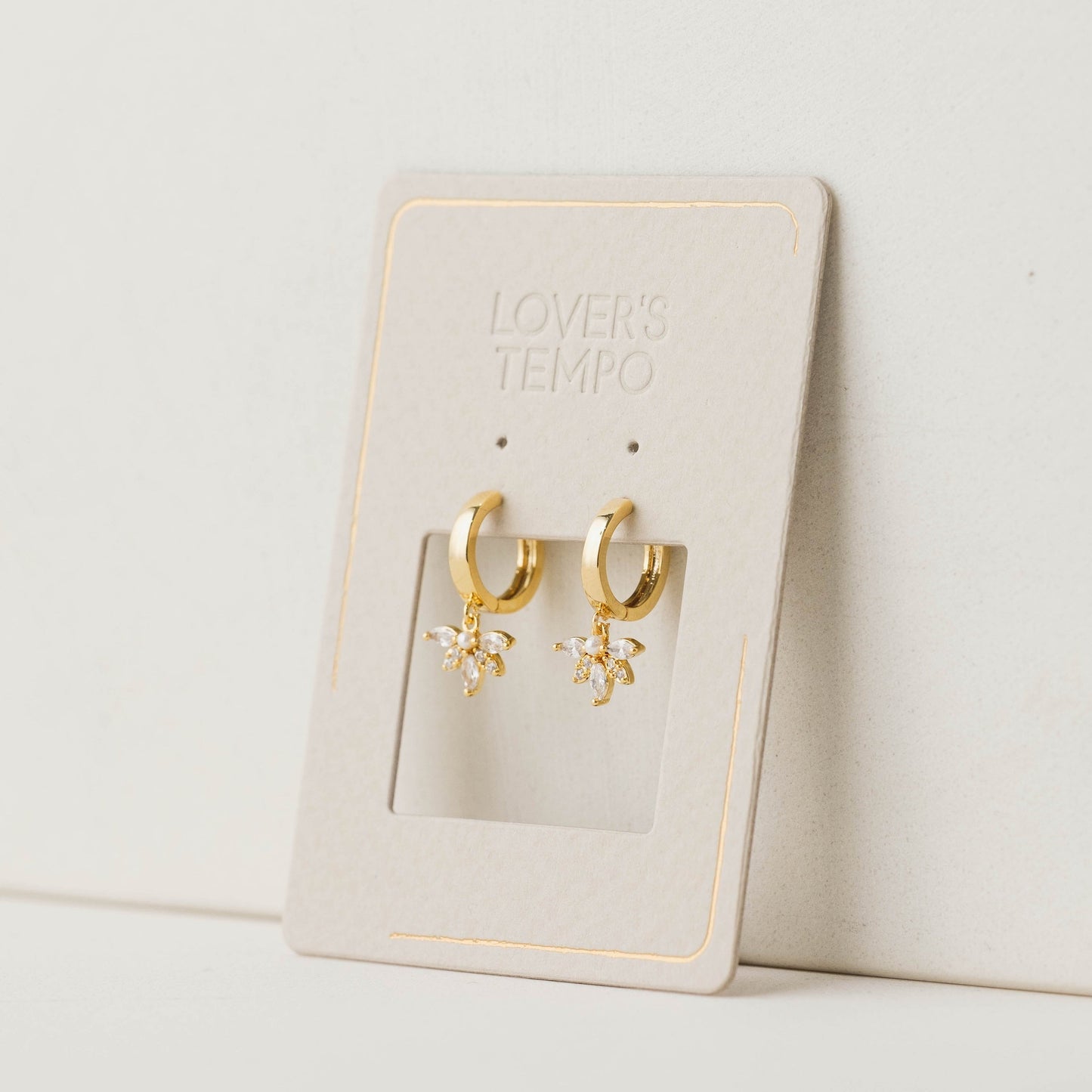 Lovers Tempo “Harlowe” Hoop Earrings-Gold