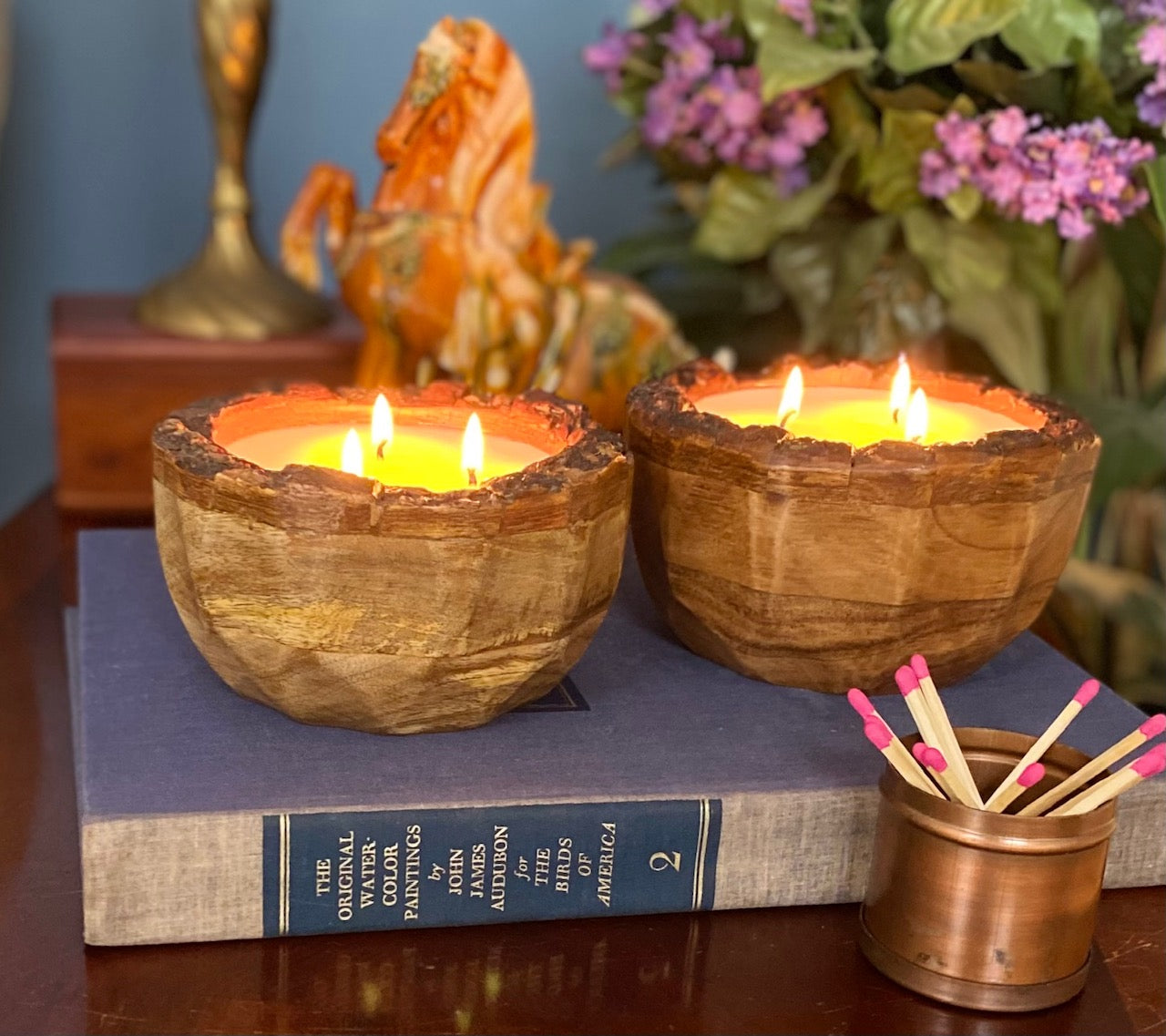 Himalayan Trading Endurance Candle Bowl 15oz. Small-Grapefruit Pine