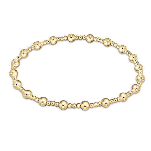 Enewton "Classic Sincerity" Pattern 6mm Bracelet - Gold