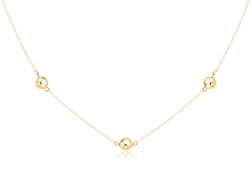 Enewton 15" Choker "Simplicity" Chain 6mm-Gold