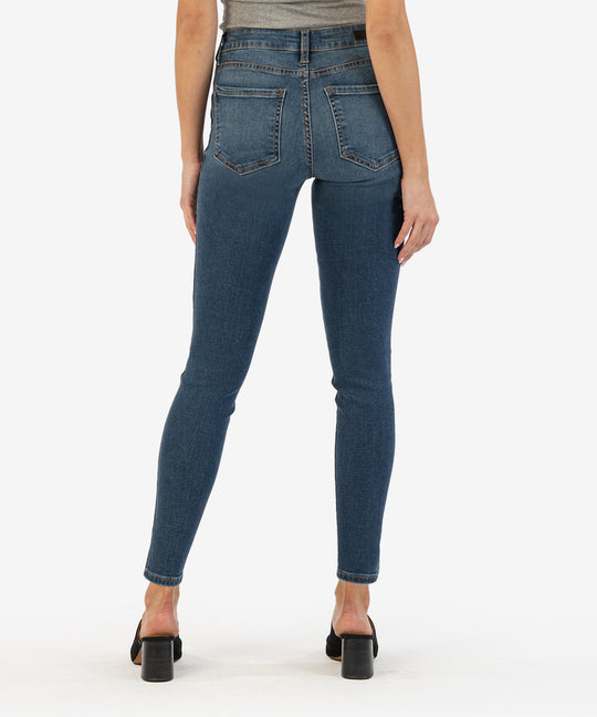 Kut from the Kloth "Connie" High Rise Fab Ab Ankle-Tame
