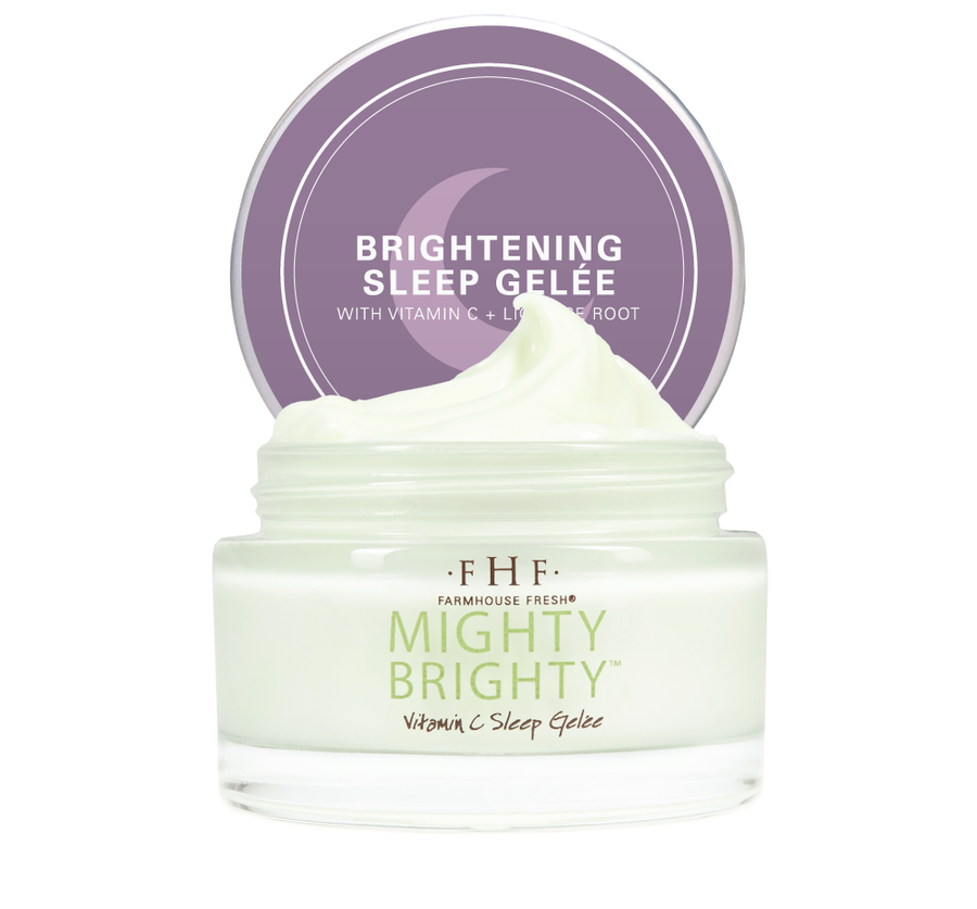 Farmhouse Fresh Mighty Brighty™ Vitamin C + Licorice Root Brightening Sleep Gelée