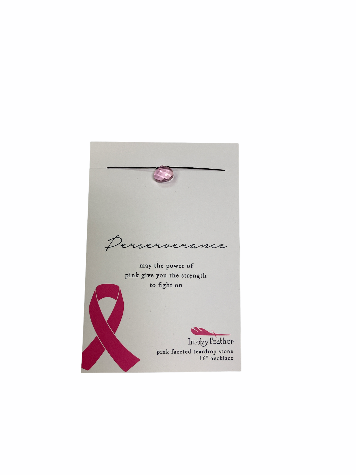 Lucky Feather Breast Cancer Awareness