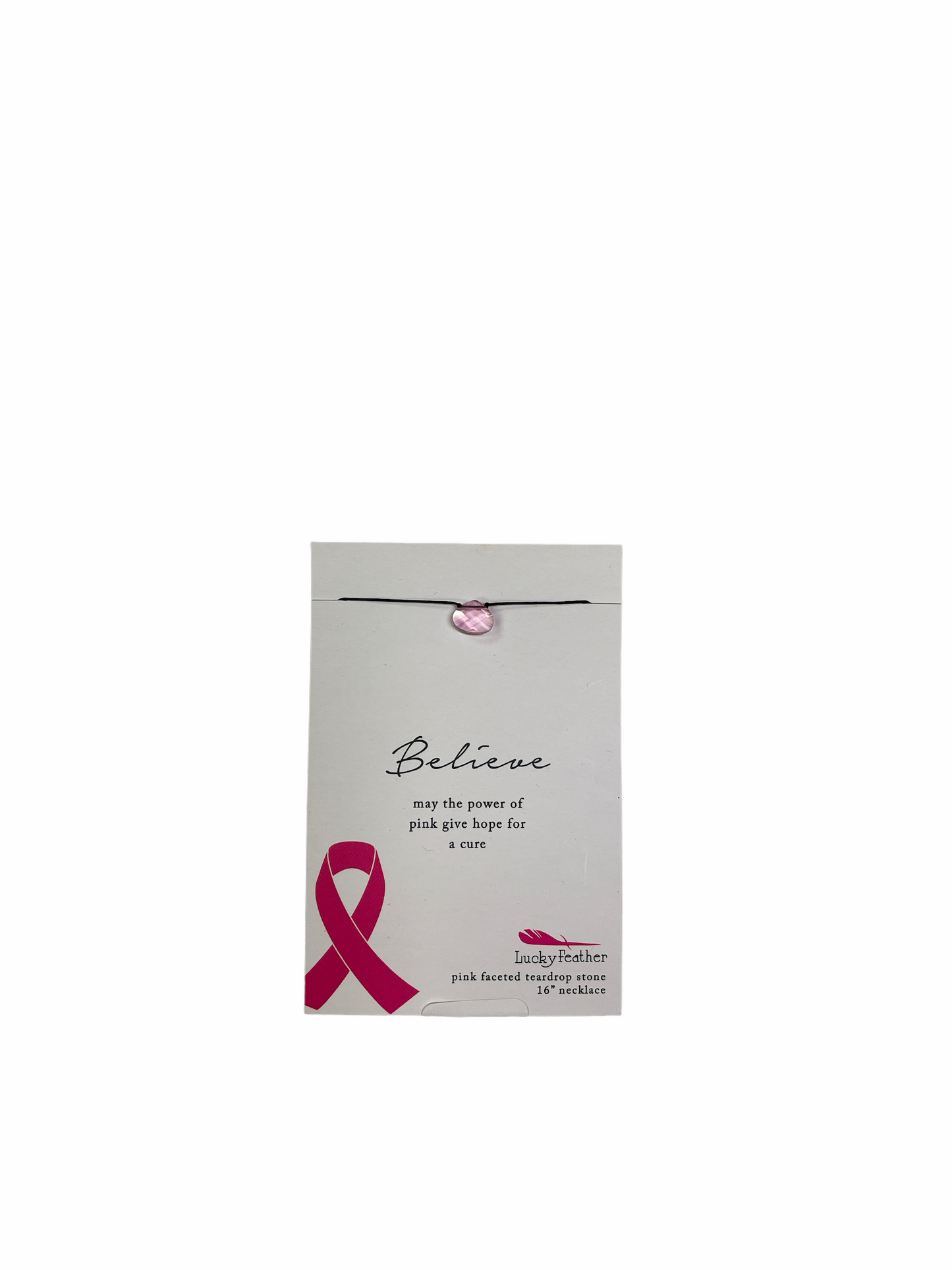 Lucky Feather Breast Cancer Awareness