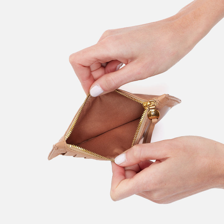 Hobo Bags "Carte" Card Case-Sandstorm