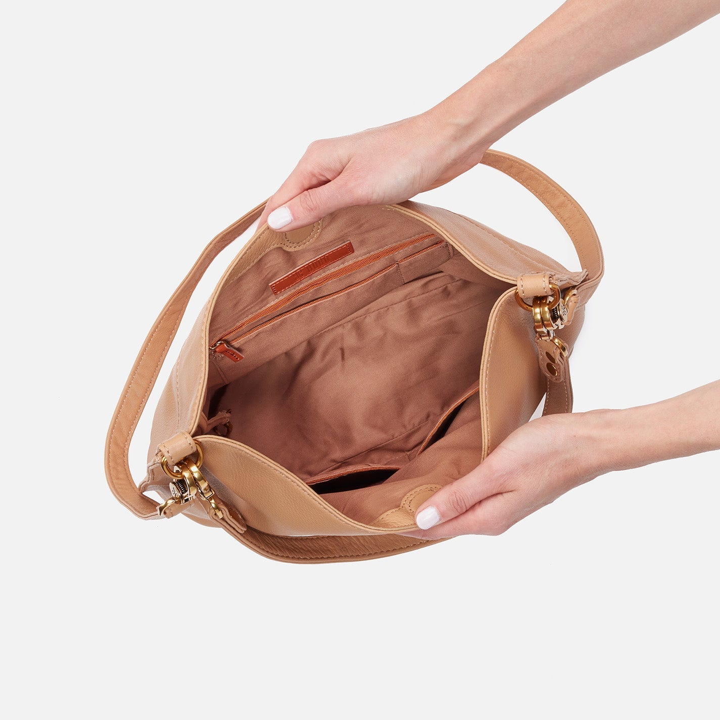 Hobo Bags "Pier" Shoulder Bag-Sandstorm