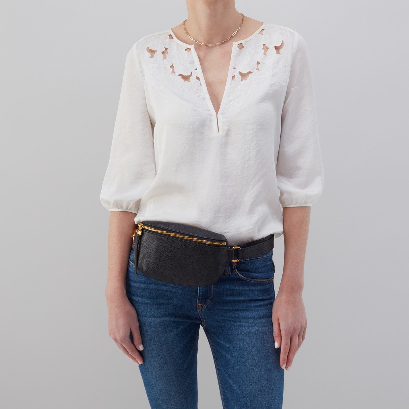 Hobo Bags "Fern" Belt Bag- Black