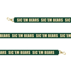 Sic 'Em Bears Beaded Purse Strap