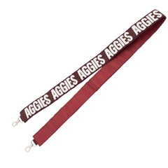 Collegiate Beaded Crossbody Strap-Aggies