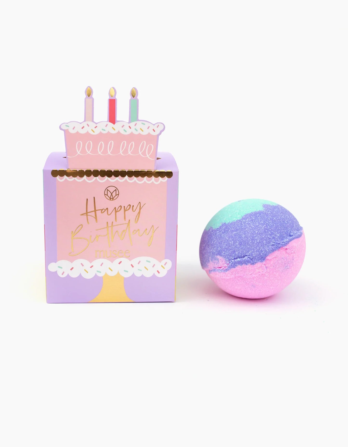 Musee Bath "Birthday Cake" Boxed Bath Balm