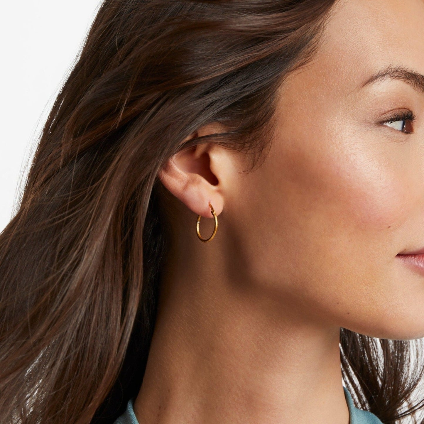 Julie Vos "Simone" 3-in-1 Earring Gold