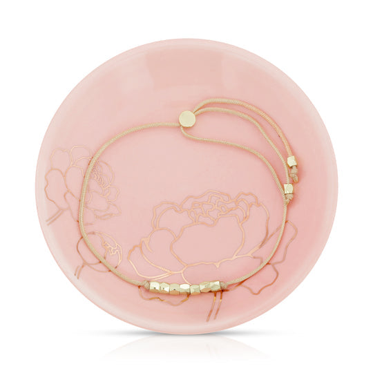 Lucky Feather Bracelet + Dish Set