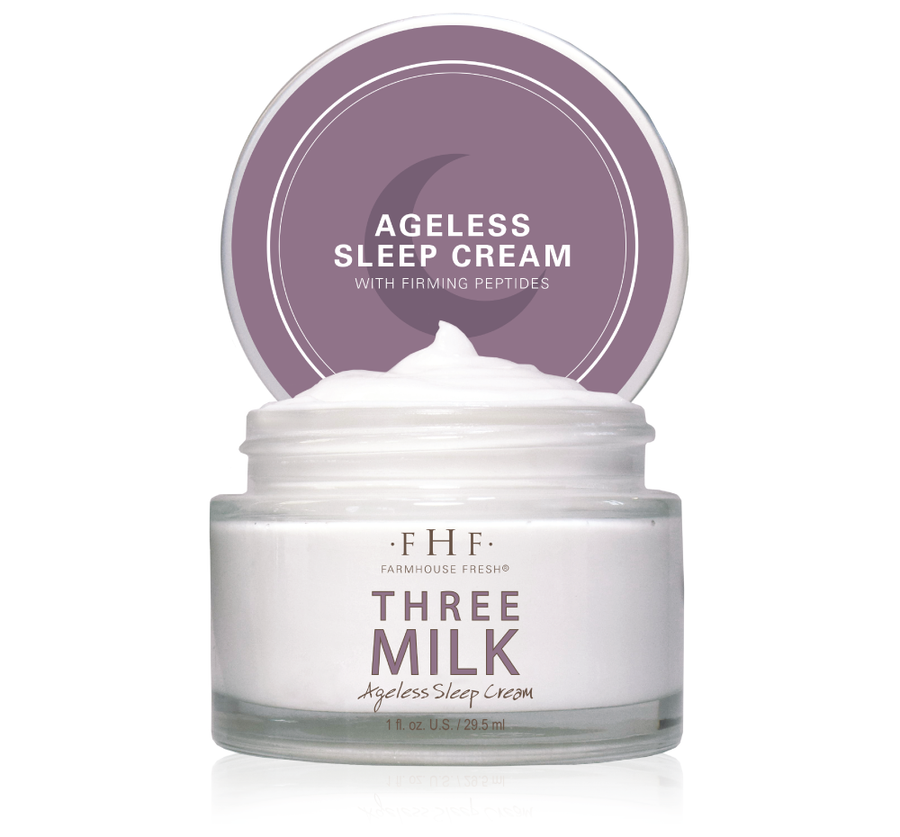 Farmhouse Fresh Three Milk Ageless Sleep Cream with Peptides
