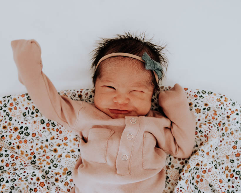 Little Unicorn Cotton Muslin Swaddle Blanket Set - Pressed Petals