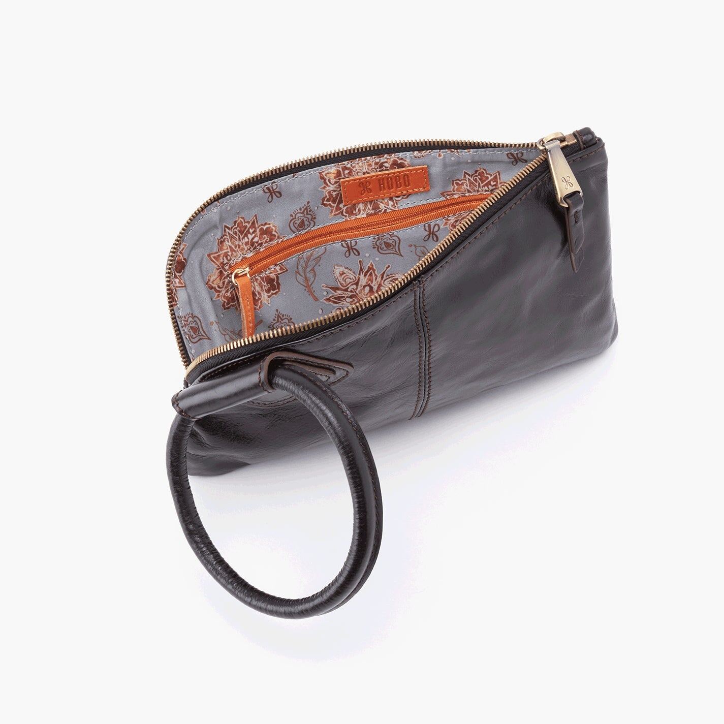 Hobo Bags "Sable" Wristlet-Black
