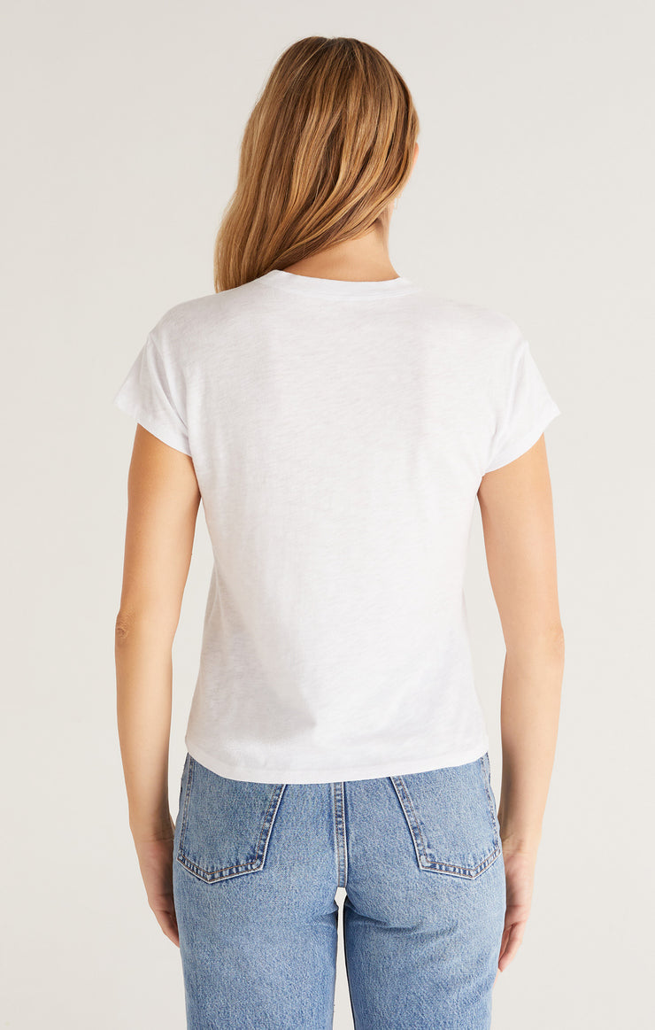 Z Supply Modern Slub Tee-White