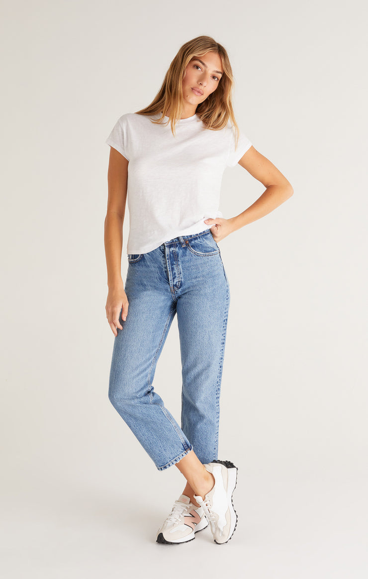 Z Supply Modern Slub Tee-White