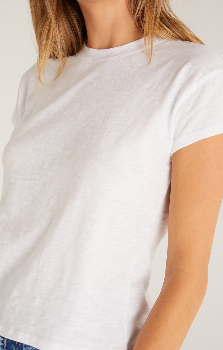 Z Supply Modern Slub Tee-White