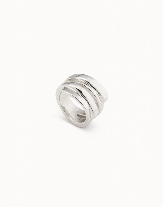 Uno de 50 "Maratua Island" Ring-Silver