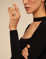 Uno de 50 "Maratua Island" Ring-Gold