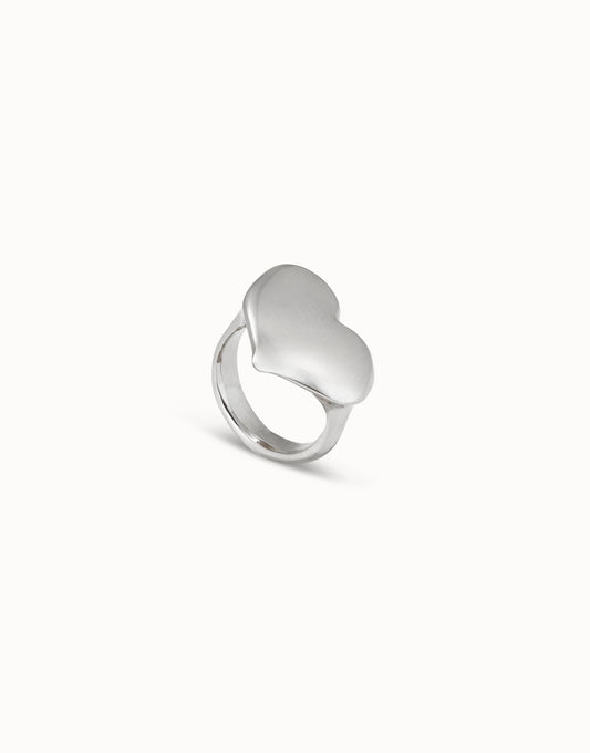 Uno de 50 "UNO Heart" Ring-Silver