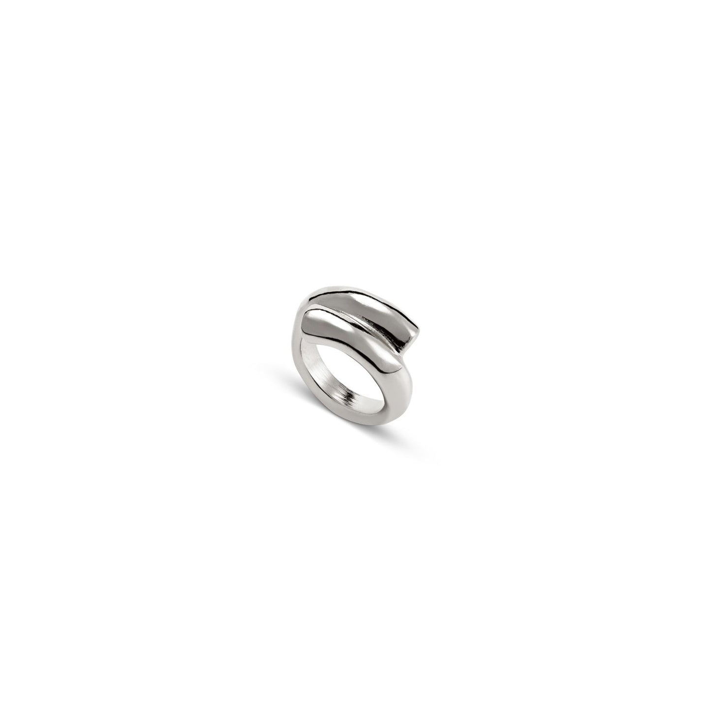 Uno de 50 "Crossed Legs" Ring-Silver