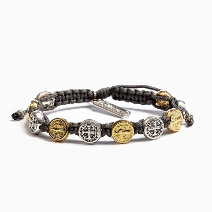 My Saint My Hero Blessing Bracelet-Mixed/Slate