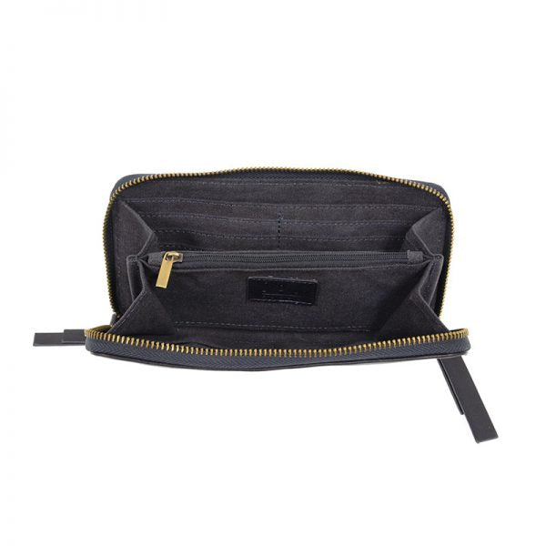 Joy Susan Chloe Zip Around Wristlet-Midnight