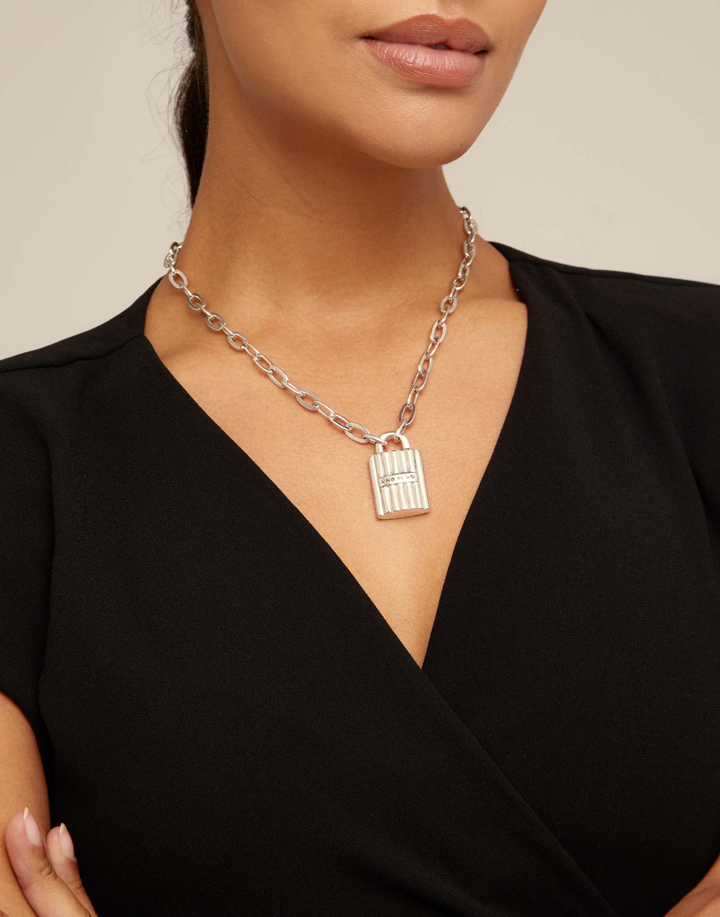 Uno de 50 "Magic Key" Necklace-Silver