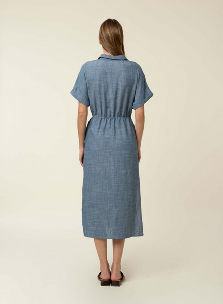 FRNCH "Alienor" Dress- Bleu Azur