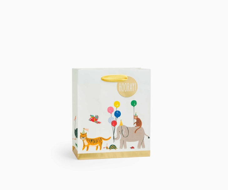 Rifle Paper Co. "Party Animals" Gift Bags- 3 Sizes