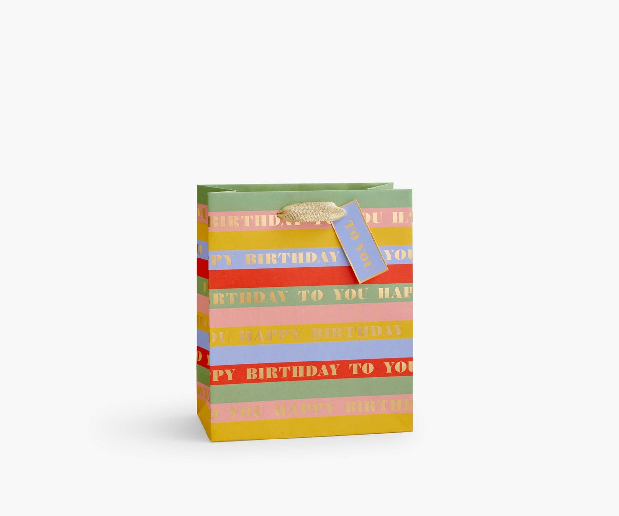 Rifle Paper "Birthday Wishes" Gift Bag-3 Sizes