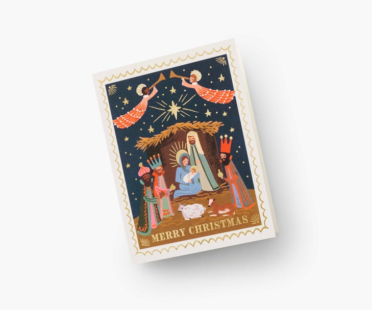 Rifle Paper Co. "Christmas Nativity" Card