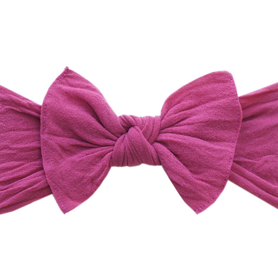 Baby Bling Knot Headband- Solids