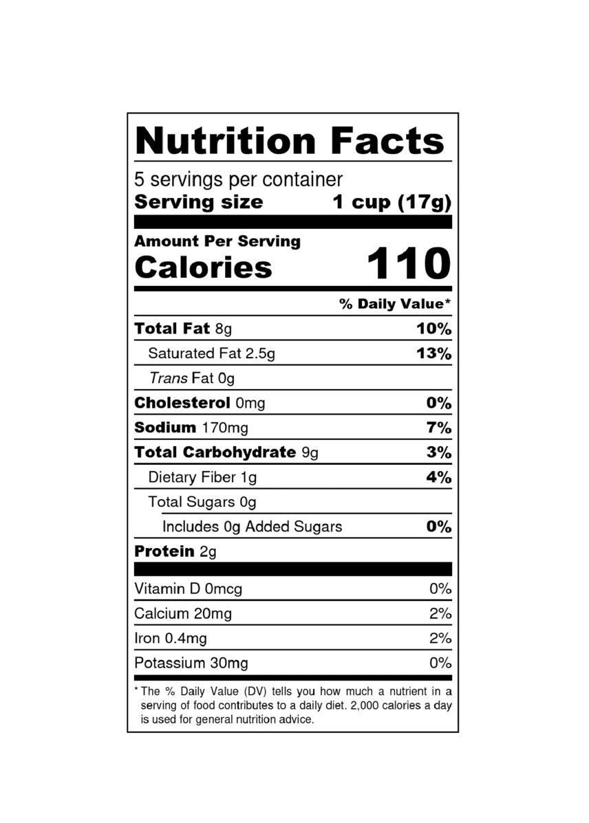 Poppy Popcorn "White Cheddar" Market Bag