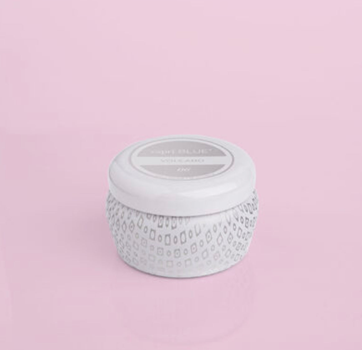 Capri Blue White Mini Tin- Volcano 3oz