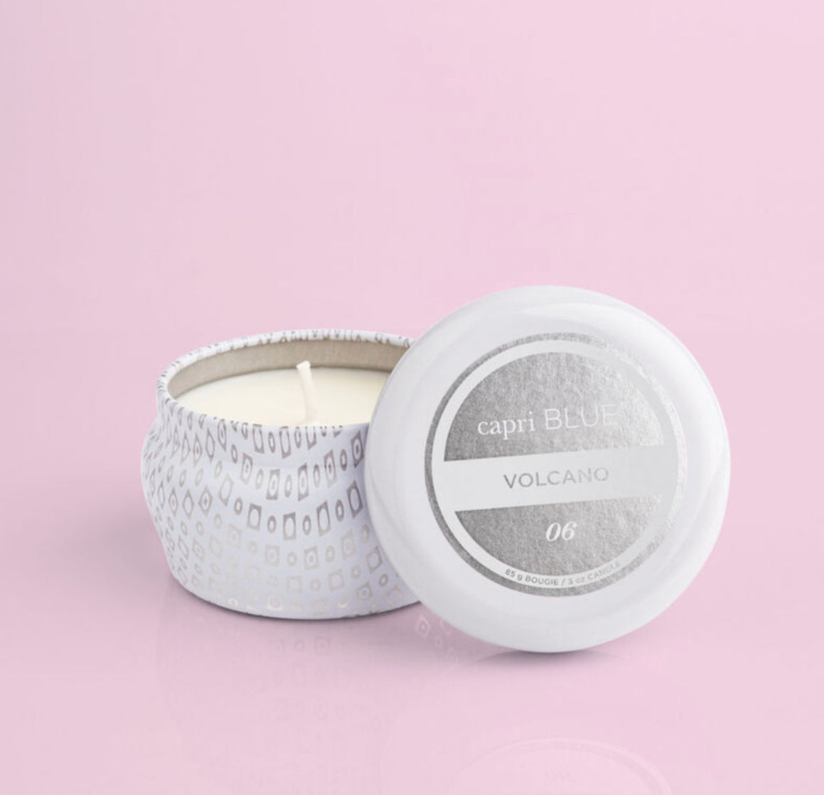 Capri Blue White Mini Tin- Volcano 3oz