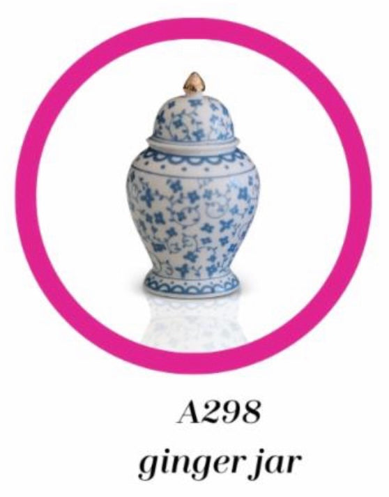 A298 Nora Fleming Ginger Jar Mini