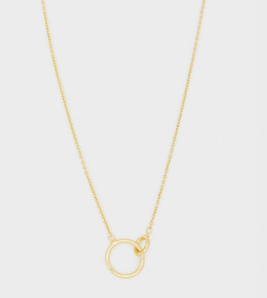 Gorjana Wilshire Charm Adjustable Necklace- Gold