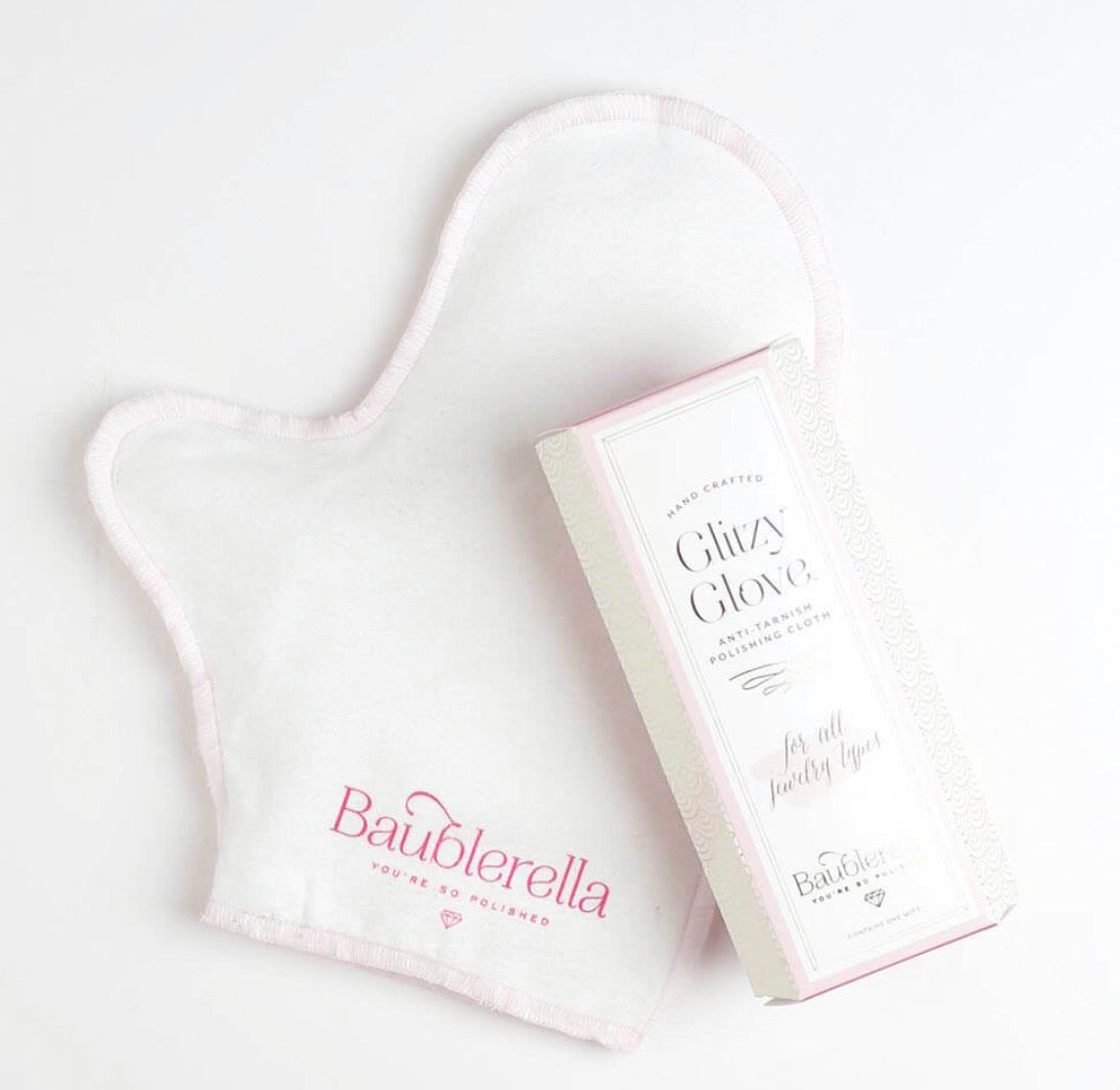 Baublerella GLITZY GLOVE® ANTI-TARNISH JEWELRY POLISHING MITT